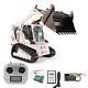 1/14 Lesu Aoue-lt5 Tracked Skid-steer Rc Hydraulic Loader Rtr Rotating Led Light