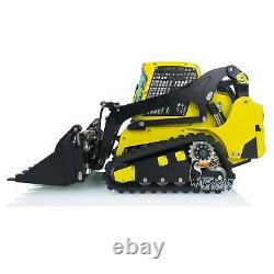 1/14 LESU Hydraulic RC Loader Tracked Skid-Steer Radio Controlled Truck Aoue LT5