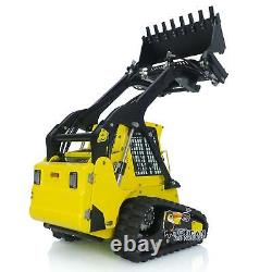 1/14 LESU Hydraulic RC Loader Tracked Skid-Steer Radio Controlled Truck Aoue LT5