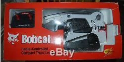 1/16 Bobcat R/C Radio Control T190 Skid Steer Loader Boxed NICE