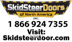 1/2 LEXAN Bobcat POLY DOOR S450 S550 S650 S750 S870 POLY SKID STEER LOADER M