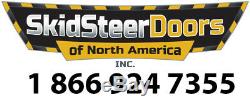 1/2 LEXAN DOOR! Bobcat T650, T650, T750 WILL NOT BREAK! Skid steer loader