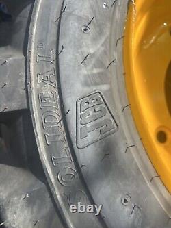 10-16.5 JCB Wheel Rim & Tyre £275+vat Skidsteer wheeled loader solideal 4 Stud