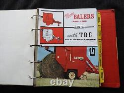 1978-80 Gehl 4500 4600 Skid Steers 1600 1400 1450 1850 Baler Dealer Sales Manual