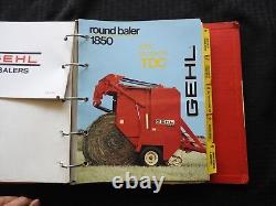 1978-80 Gehl 4500 4600 Skid Steers 1600 1400 1450 1850 Baler Dealer Sales Manual