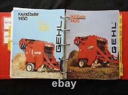 1978-80 Gehl 4500 4600 Skid Steers 1600 1400 1450 1850 Baler Dealer Sales Manual