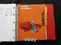 1978-80 Gehl 4500 4600 Skid Steers 1600 1400 1450 1850 Baler Dealer Sales Manual