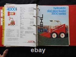 1978-80 Gehl 4500 4600 Skid Steers 1600 1400 1450 1850 Baler Dealer Sales Manual