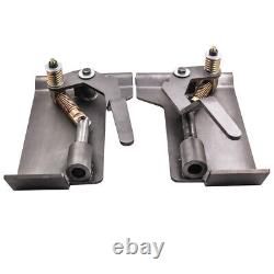 2 Pcs of Skid Steer Quick Tach Conversion Adapter For Latch Box Weld On New