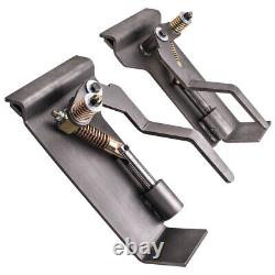 2 Pcs of Skid Steer Quick Tach Conversion Adapter For Latch Box Weld On New