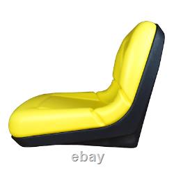 (2 Seats) Yellow Seat for John Deere Gator CS TS TX 4X2 AM133476 Yellow