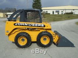2000 John Deere 250 Rubber Tire Skid Steer Loader