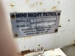 2004 Mini Might Patrol MM60 Skid Steer Loader Hydraulic Grader Attachment