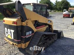 2006 Caterpillar 287B Compact Track Skid Steer Loader Cab High Flow New Tracks