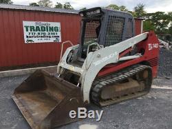 2007 Takeuchi TL140 Compact Track Skid Steer Loader with Cab