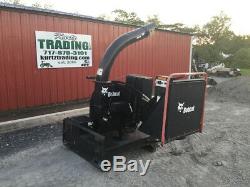 2010 Bobcat WC8 Wood & Brush Chipper Attachment For Skid Steer Loaders