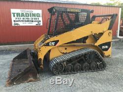 2012 Caterpillar 257B3 Compact Track Skid Steer Loader with New Tracks