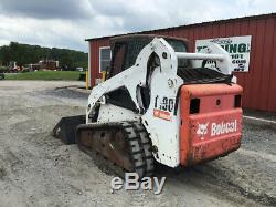 2013 Bobcat T190 Compact Track Skid Steer Loader with Cab