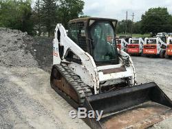 2013 Bobcat T190 Compact Track Skid Steer Loader with Cab