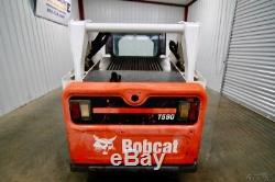 2013 Bobcat T590 Skid Steer Track Loader, 6000 Lb Tipping Load, Only 1276 Hours