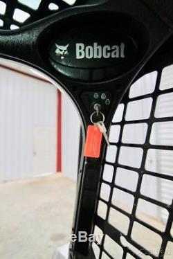 2014 Bobcat T550 Skid Steer Track Loader, High Flow, Open Rops, 66 HP