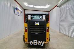 2015 Cat 242d Cab Skid Steer Wheel Loader, Ac/heat, 73 Hp, Tracks, 453 Hours