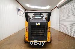 2015 Cat 299d2 Xhp Cab Skid Steer Track Loader, 110 Hp, Ac/heat, High Flow Aux