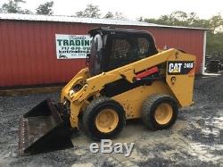2015 Caterpillar 246D Skid Steer Loader with Cab & 2 Speed