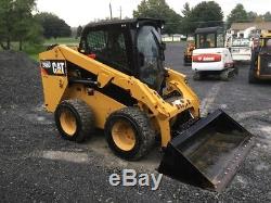 2015 Caterpillar 246D Skid Steer Loader with Cab & 2 Speed