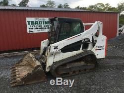 2016 Bobcat T590 Compact Track Skid Steer Loader with Cab Only 900Hrs