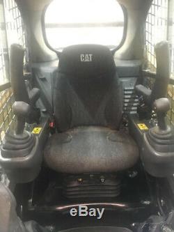 2016 Caterpillar 259d Cab Track Skid Steer Loader, Ac/heat, 73 HP