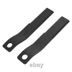 2X 10MM Skid Steer Brush Cutter Cutting Blades Replacement For AGT-RC72/EXRC54