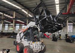 30T Wood Processor 16.5 Firewood Processor Skid Steer Attachments Log Splitter