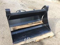4 IN 1 COMBO BUCKET For Skid Steer Loader Multi Purpose Tractors Quick Attach