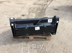 4 IN 1 COMBO BUCKET For Skid Steer Loader Multi Purpose Tractors Quick Attach