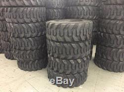 4 NEW 12-16.5 Skid Steer Tires 12PLY Rating 12 16.5 12x16.5 G2 Bobcat LOADER