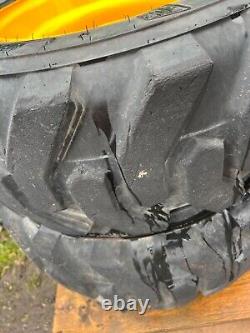 4x 10-16.5 JCB Wheel Rim & Tyre £1200+vat Skidsteer wheeled loader solideal T26