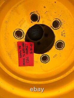 4x 10-16.5 JCB Wheel Rim & Tyre £1200+vat Skidsteer wheeled loader solideal T26