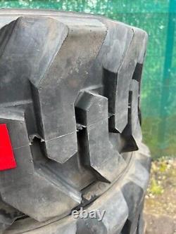 4x Solideal 14-17.5 Wheel tyre £800+vat Spare Skidsteer Wheeled Loader A179