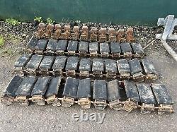 4x Steel Rubber Pad Tracks £1800+vat Mclaren 10v83 Tracked Skidsteer Loader Cat