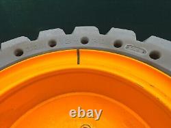 4x Westlake 33x12-20 JCB Wheel Rim Solid Tyre £1500+vat Skidsteer Loader T24