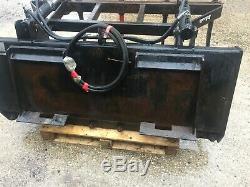 5ft Slewtic Skidsteer Grab VAT INCLUDED Muck Silage Grab Excellent Condition