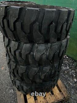 Airboss Solid Wheel Tyre £900+v Skidsteer Loader Bobcat Case New Holland CAT T17