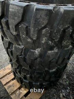 Airboss Solid Wheel Tyre £900+v Skidsteer Loader Bobcat Case New Holland CAT T17