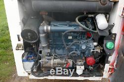 BOBCAT S130 y2013 SKID STEER LOADER + Bucket Kubota Diesel Engine £11250+VAT