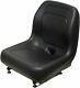 Black Seat Fits John Deere 375, 570, 575, 675, 675b, 3375, 4475, 5575, 6675, #qh