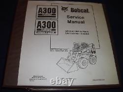 Bobcat 1300 Skid Steer Loader Service Shop Repair Manual S/n 5234/523511001-up