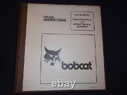 Bobcat 720 721 722 730 731 732 Skid Steer Service Shop Repair Workshop Manual