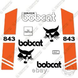 Bobcat 843 Decal Kit Skid Steer Decals 7 YEAR OUTDOOR 3M VINYL