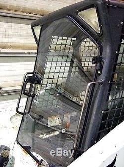 Bobcat 863G Lexan 1/2 DOOR PLUS SIDE WINDOWS! Skid loader steer glass